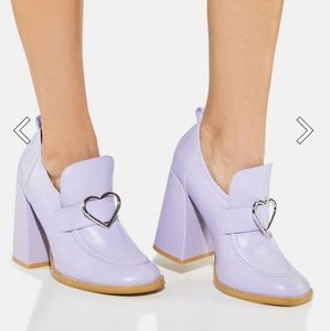 Koi Footwear Purple Delights Heeled Loafers